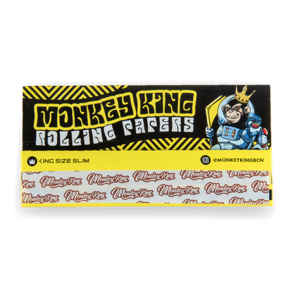 Monkey King Expert Stoners Extreme-Thin Rolling Papers: Yellow