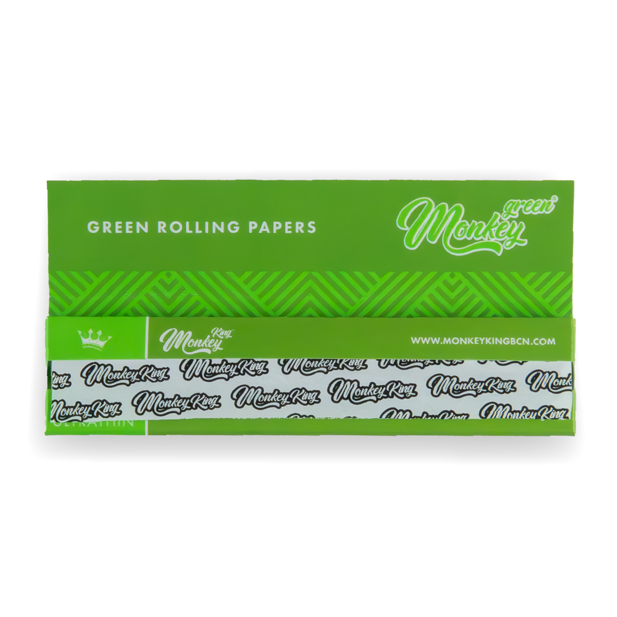 Monkey King Rolling Papers: Green - King Size