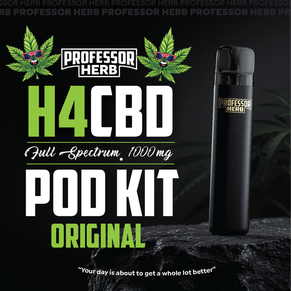 Professor Herb 1000MG H4CBD Full Spectrum 1ML Pod Kit - Original