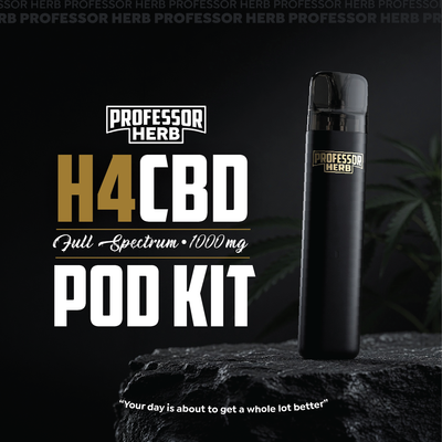 Professor Herb 1000MG H4CBD Full Spectrum 1ML Pod Kit - Original