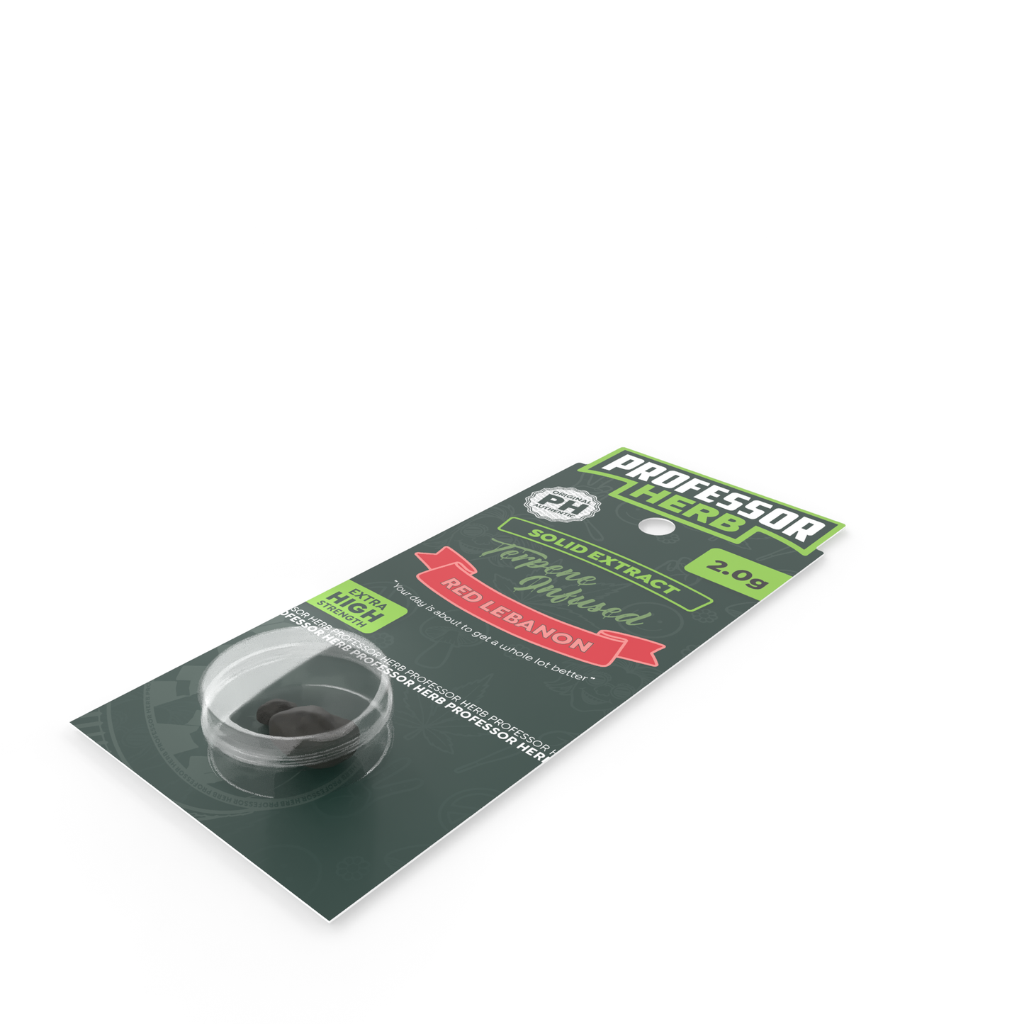 Professor Herb Hemp Solid Extract (2g) - Red Lebanon Hash (17%)