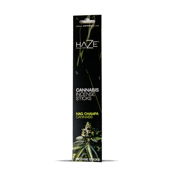 Haze: Cannabis Incense Sticks - Nag Champa Cannabis