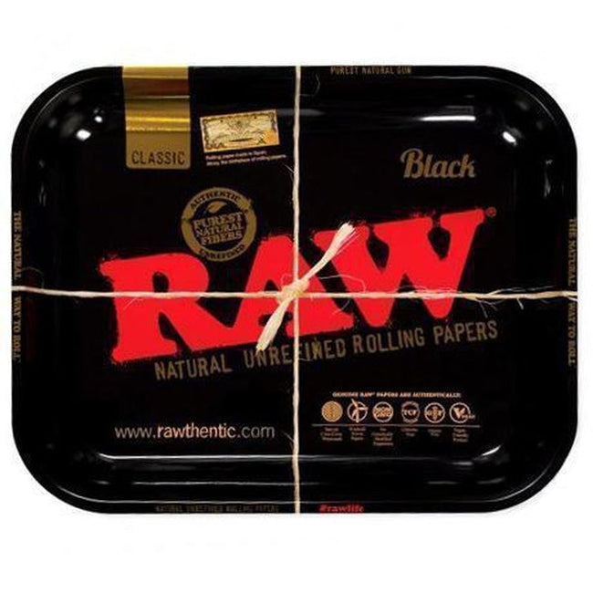 RAW 'Black' Rolling Tray (X Large 27.5 x 34)-RAW