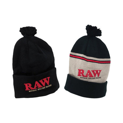 RAW Pompom Hats-RAW