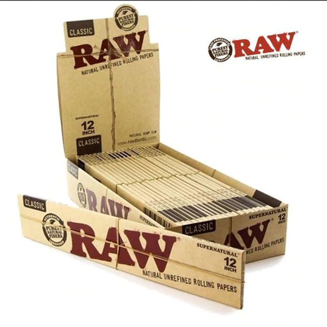 RAW Supernatural 12 inch Classic Rolling Papers-RAW