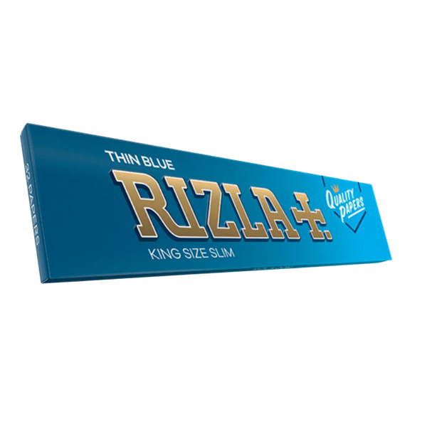 Rizla Rolling Papers: Blue - King Size Slim - Single Pack
