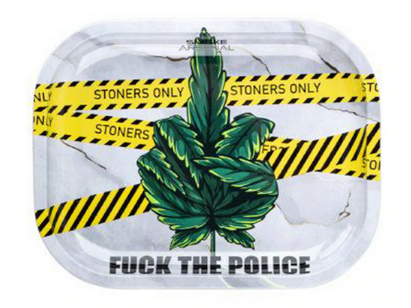 Smoke Arsenal Rolling Tray - Small - ACAB Fuck The Police