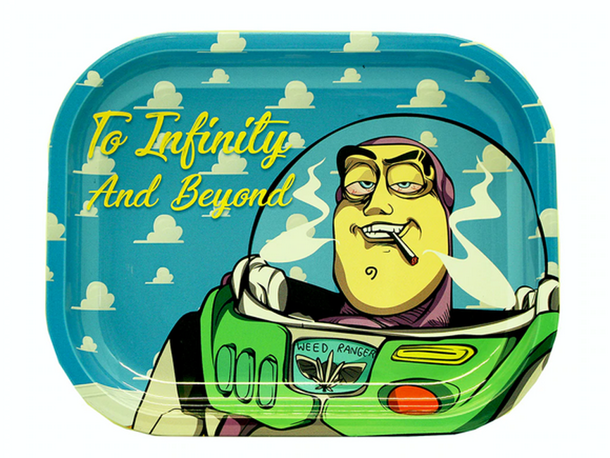 Smoke Arsenal Rolling Tray Small - Infinity & Beyond-Smoke Arsenal-Blazed Wholesale