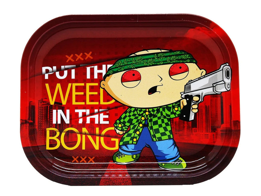 Smoke Arsenal Rolling Tray Small - Weed In The Bong-Smoke Arsenal
