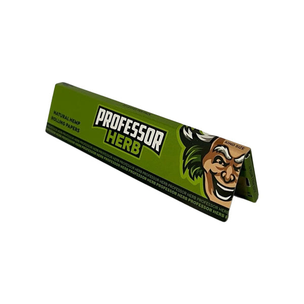 Professor Herb King Size Ultra Thin Rolling Papers - Natural Hemp