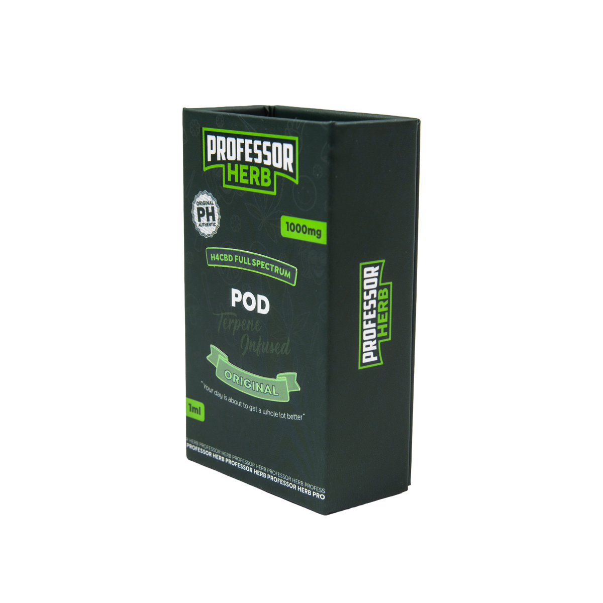 Professor Herb 1000mg Full Spectrum H4CBD 1ml Replacement Pod - Original - Image 6