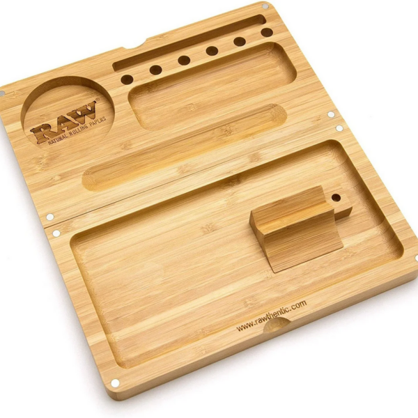 RAW Wooden Backflip Rolling Tray