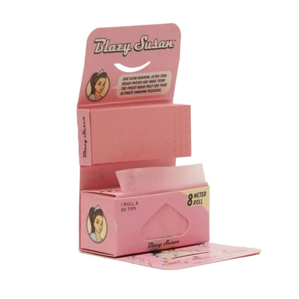 Blazy Susan Pink High Roller Kit (8m Roll & Tips)