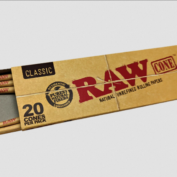 RAW Classic King Size Pre Rolled Cones - 20 Pack