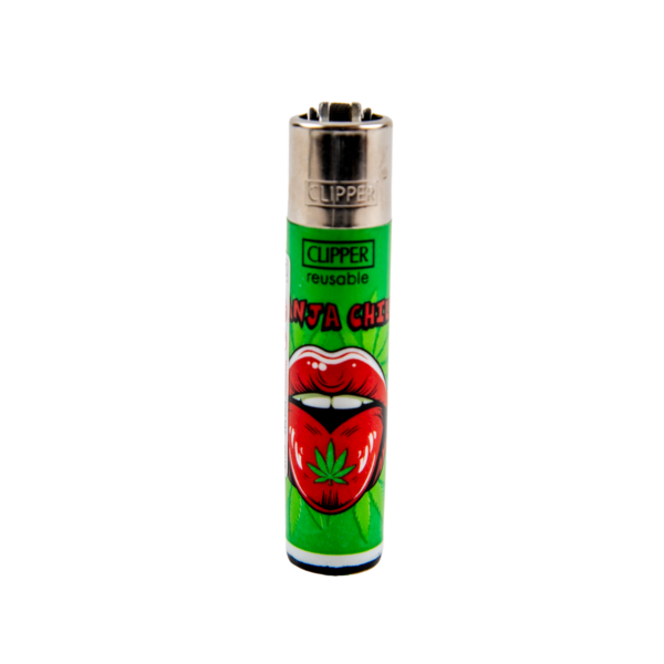 Clipper: Weed Break Free LB Lighters — Ganja Chill