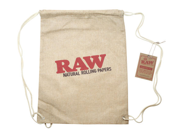 RAW Drawstring Bag — Classic Tan