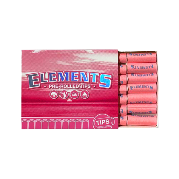 Elements Pink Pre-Rolled Tips — Single Pack