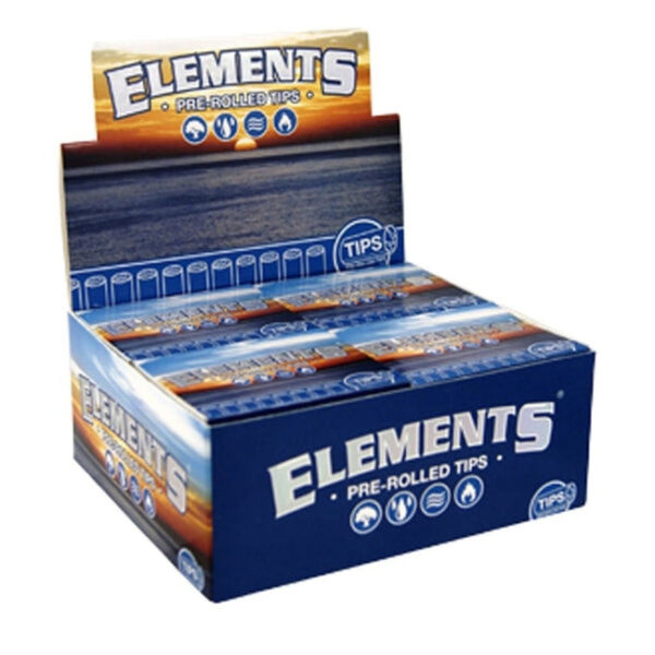 Elements Pre-Rolled Tips — 20pcs Full Box