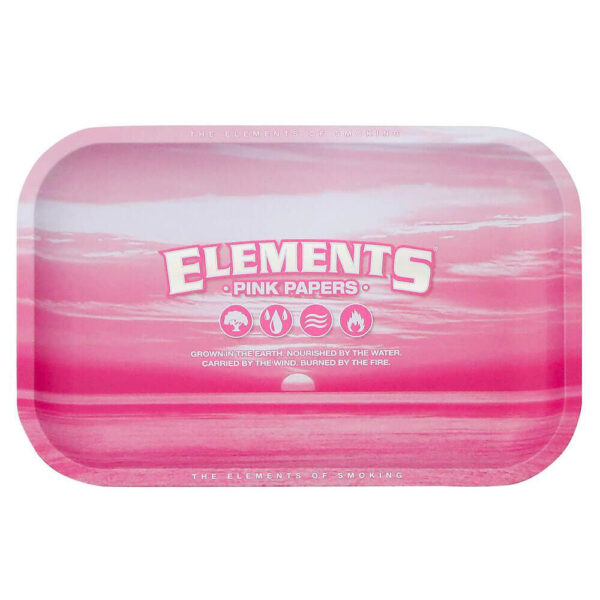 Elements Pink Rolling Tray (Small 17.5 x 27.5)