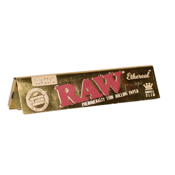 RAW Ethereal Classic King Size Slim Rolling Papers — Single Pack