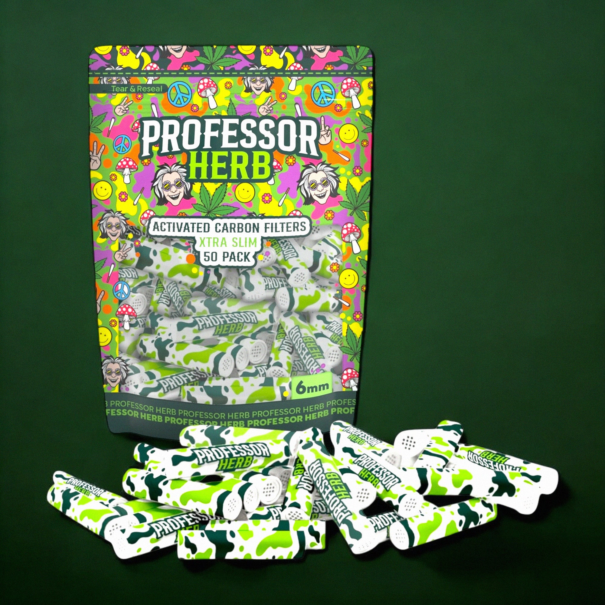 Professor Herb Activated Carbon Filters - Xtra Slim (50) - Image 6