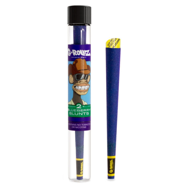 G-Rollz 'Ape' Wraps 2pcs 2 Pack - Blueberry Blunts — Single Pack