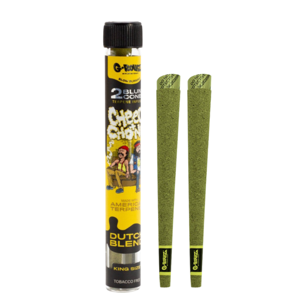 G-Rollz Cheech & Chong Terpene Infused Hemp Blunts - Dutch Blend — Single Pack (2 Blunts)