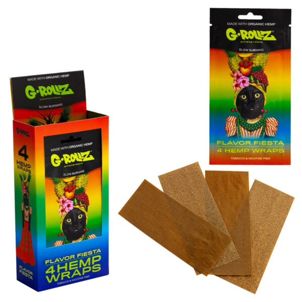 G-Rollz Hemp Wraps - (15 Pack) — Flavor Fiesta