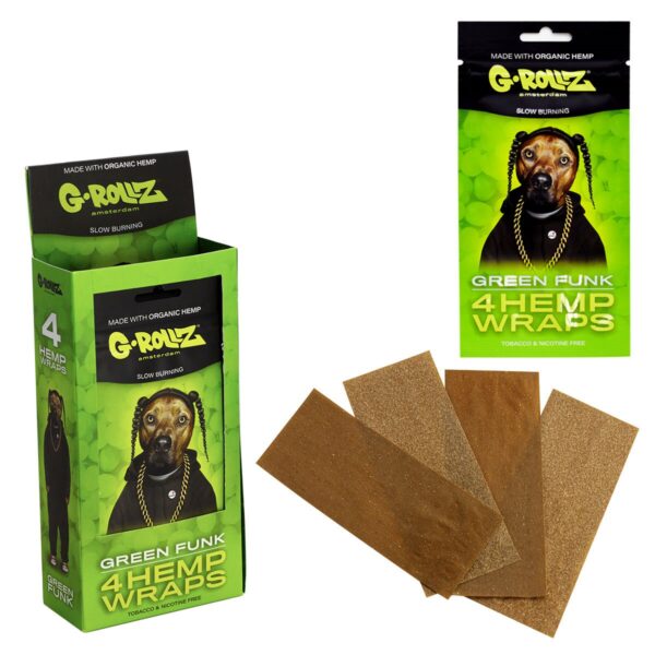 G-Rollz Hemp Wraps - (15 Pack) — Green Funk