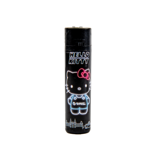 G-Rollz 'Hello Kitty' Clipper Style Lighters Black — Design 2