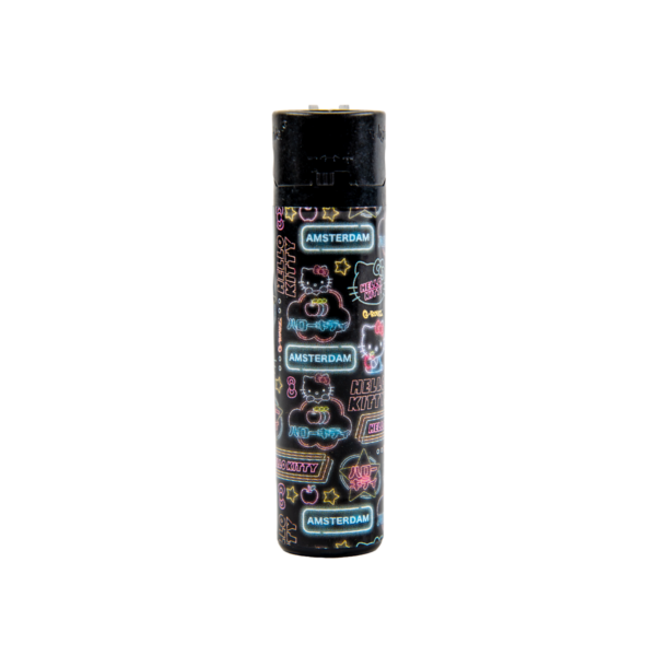 G-Rollz 'Hello Kitty' Clipper Style Lighters Black — Design 3