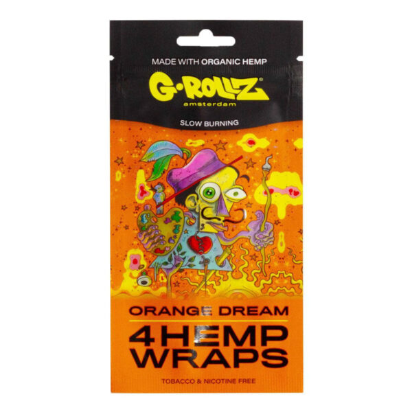 G-Rollz Hemp Wraps — Orange Dream