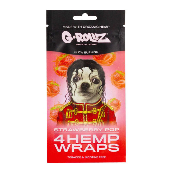 G-Rollz Hemp Wraps — Strawberry Pop