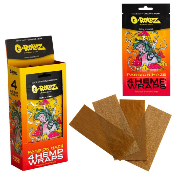 G-Rollz Hemp Wraps - (15 Pack) — Passion Haze
