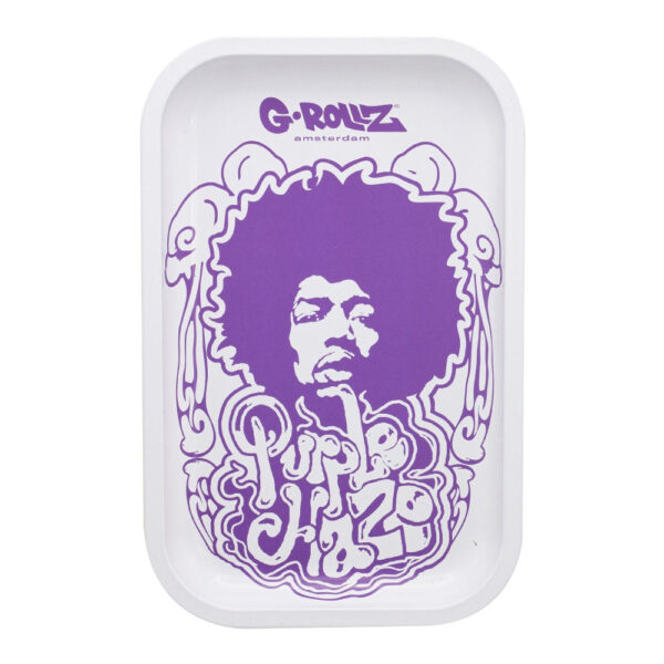 G-Rollz Rolling Tray Medium - Purple Haze
