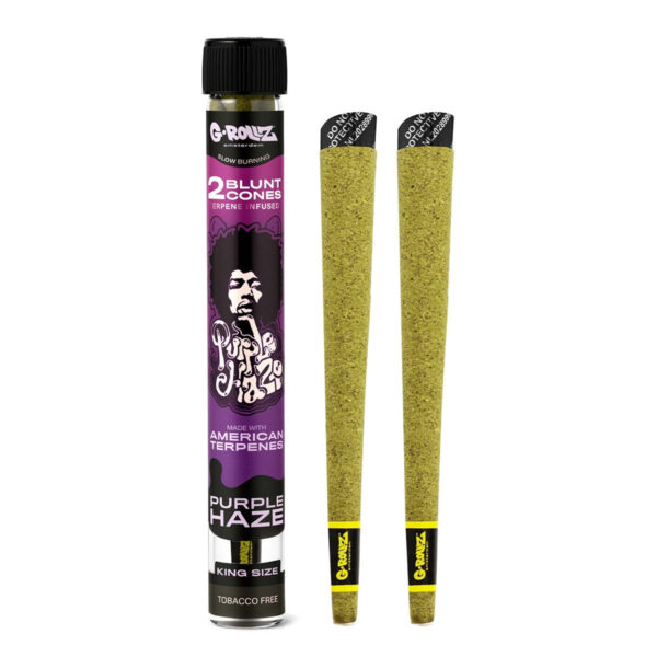 G-Rollz Terpene Infused Blunt Cones - Purple Haze — Single Pack