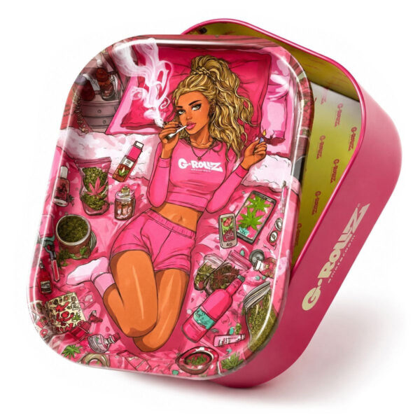 G-Rollz Rolling Tray Storage Tin — Sunday Mood