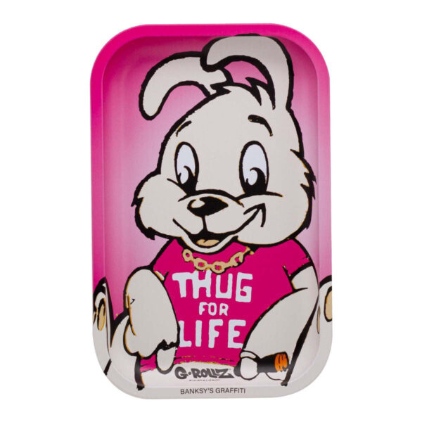 G-Rollz Rolling Tray - Thug for Life — Medium