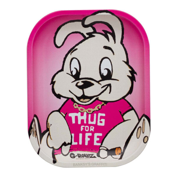 G-Rollz Rolling Tray - Thug for Life — Small