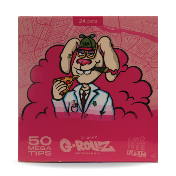 G-Rollz Filter Tips: Dr Whisk3rz - Mega Tips — 24pcs Full Box