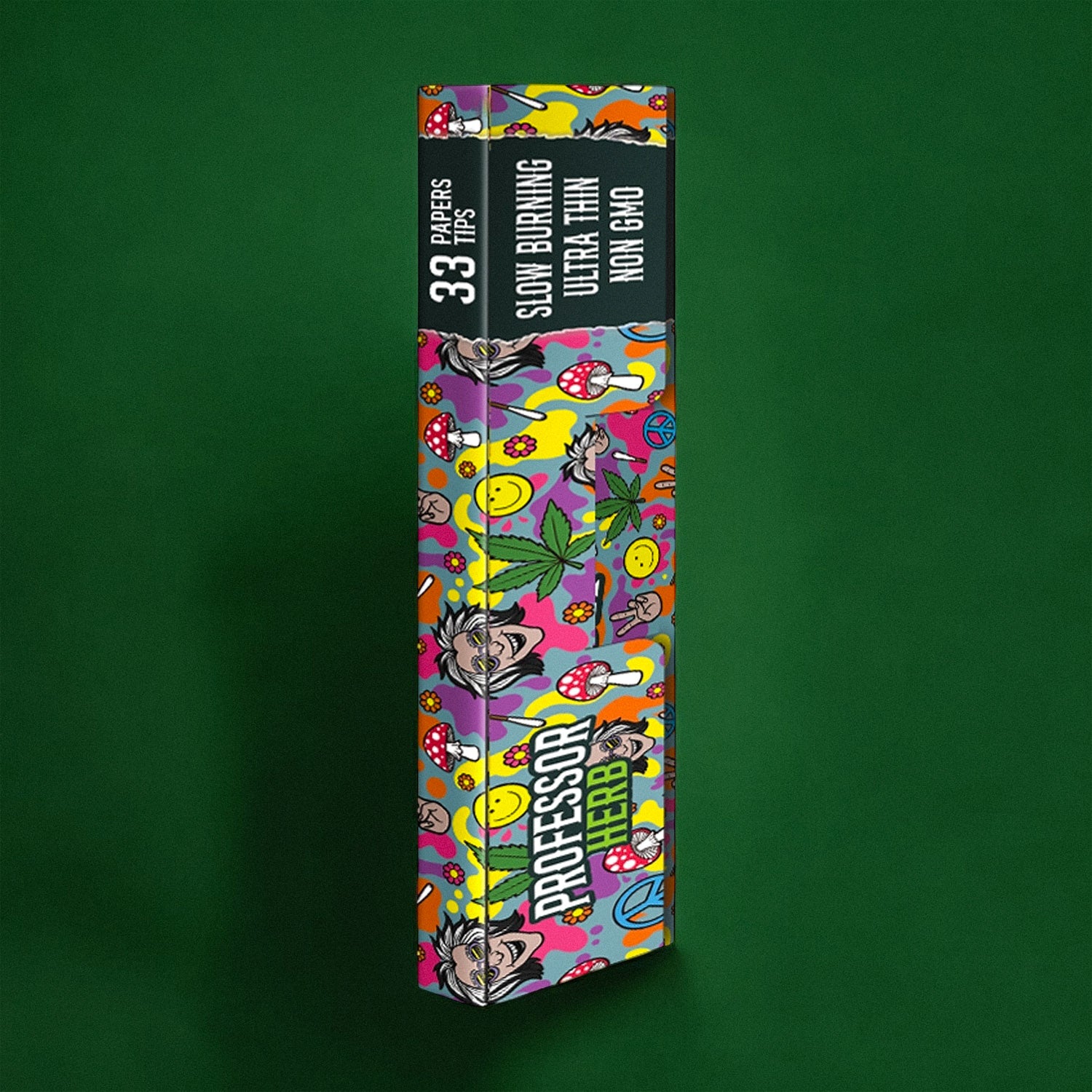 Professor Herb King Size Rolling Papers & Tips - Ultra Thin Rice Paper - Image 4