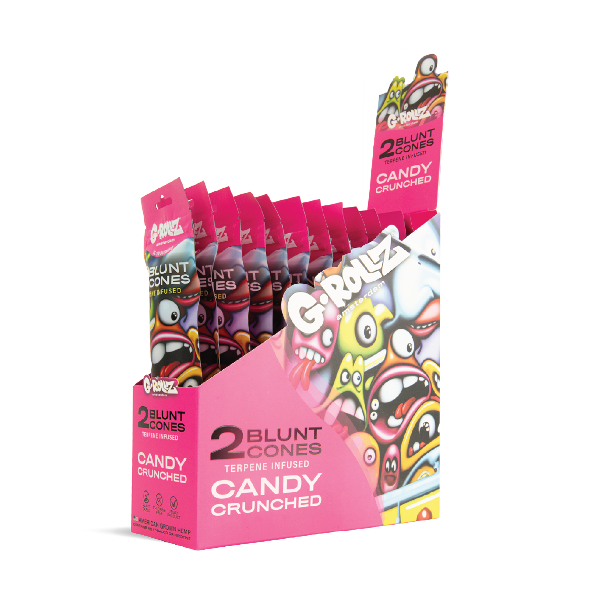 G-Rollz Terpene-Infused 2 Blunt Cones - (12 Pack) - Image 3
