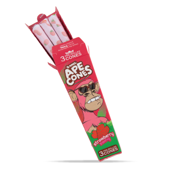 G-Rollz 'Ape Cones' King Size Pre-Rolled — Strawberry Swing