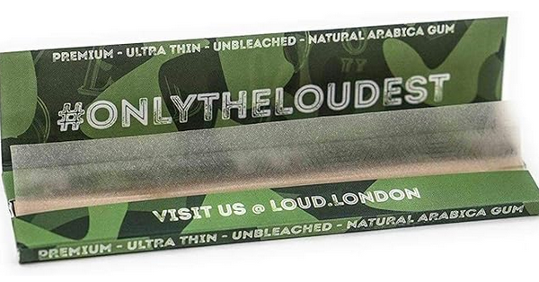 Loud Ldn XLoud Rolling Papers: Natural Unbleached - King Size