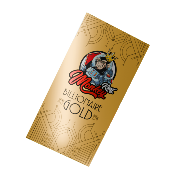 Monkey King Rolling Papers & Tips: Billionaire Gold - King Size