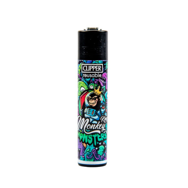 Monkey King Clipper Lighter: Monster Edition — Green