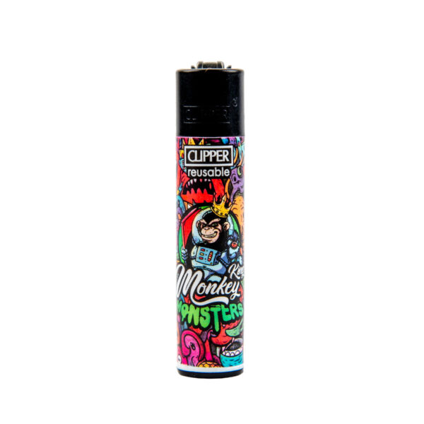 Monkey King Clipper Lighter: Monster Edition — Red