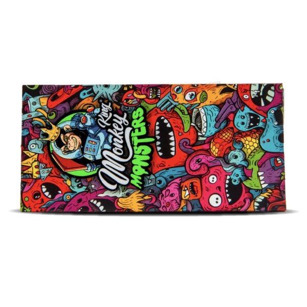 Monkey King Papers, Tips & Tray: Magnetic Monsters Edition - King Size Unbleached
