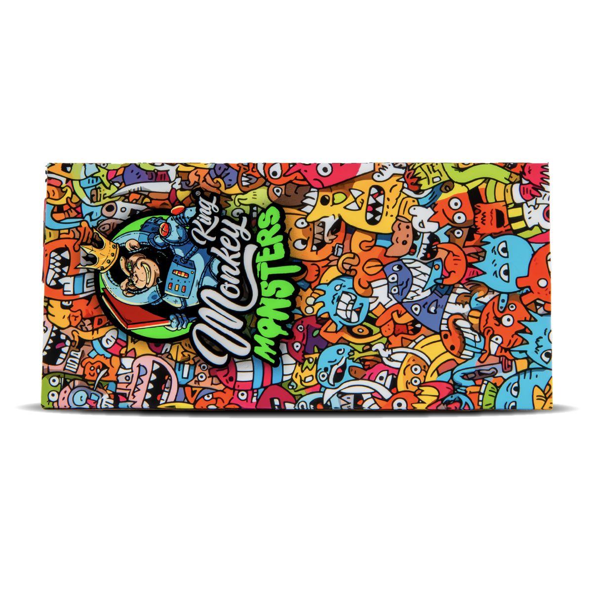 Monkey King Papers, Tips & Tray: Magnetic Monsters Edition - King Size Unbleached (24 Pack) - Image 3