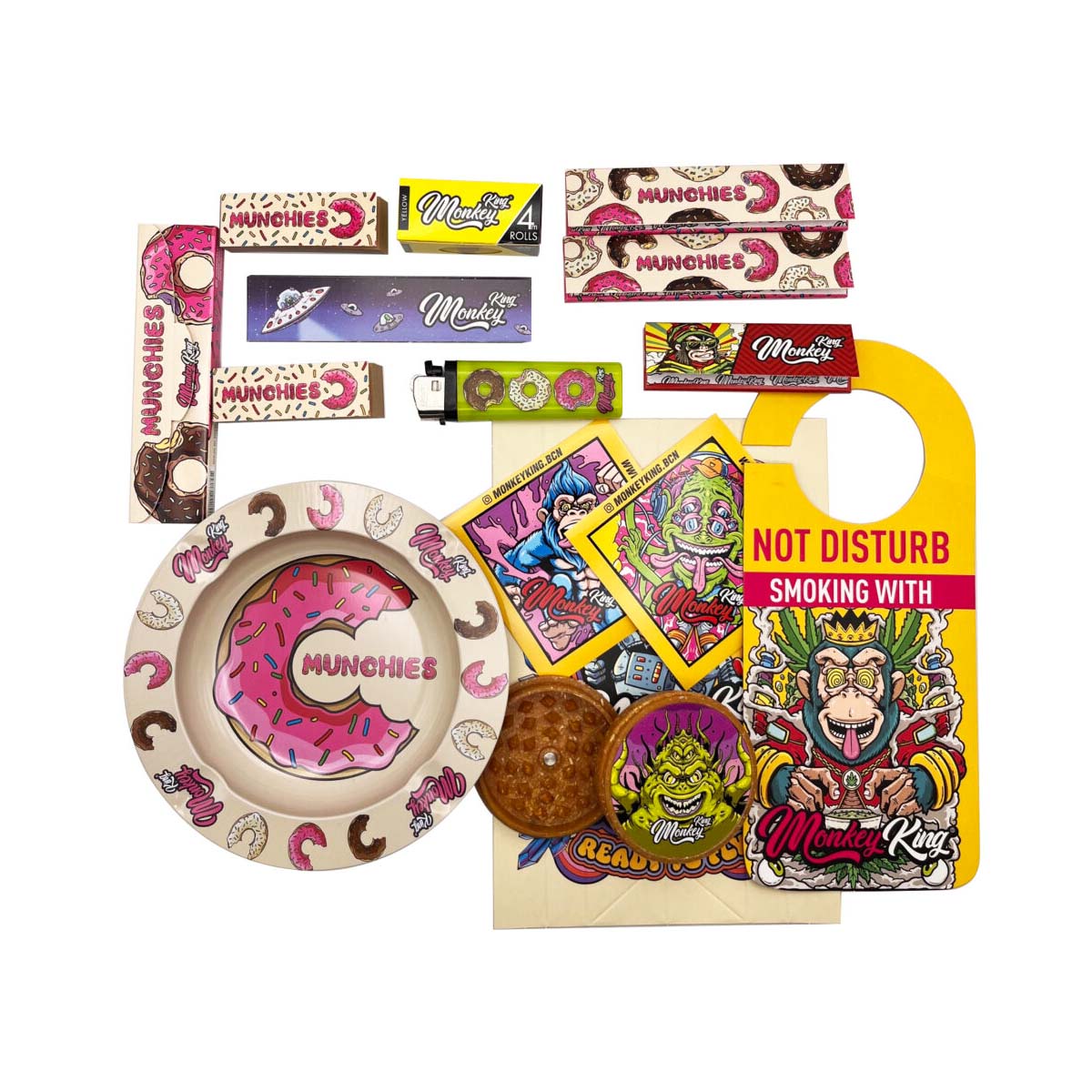 Monkey King Windowed Tin Try Kit: Munchies Ed. - Image 2